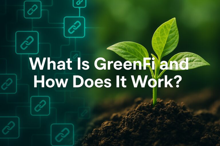 The GreenFi Terra Yield presents its sustainable crypto token