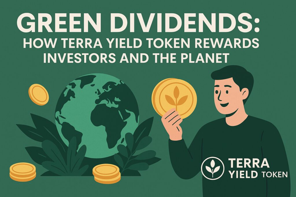 Terra Yield represents its sustainbable cryptocurrency paying green dividends
