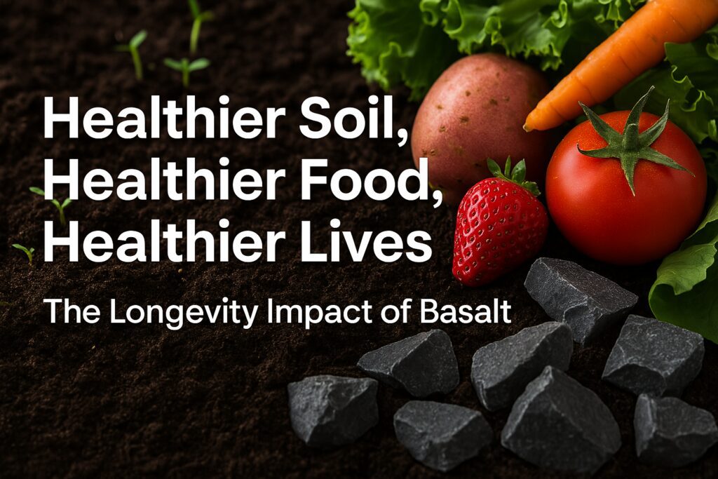 Terra Yield presents basalt flour for longevity