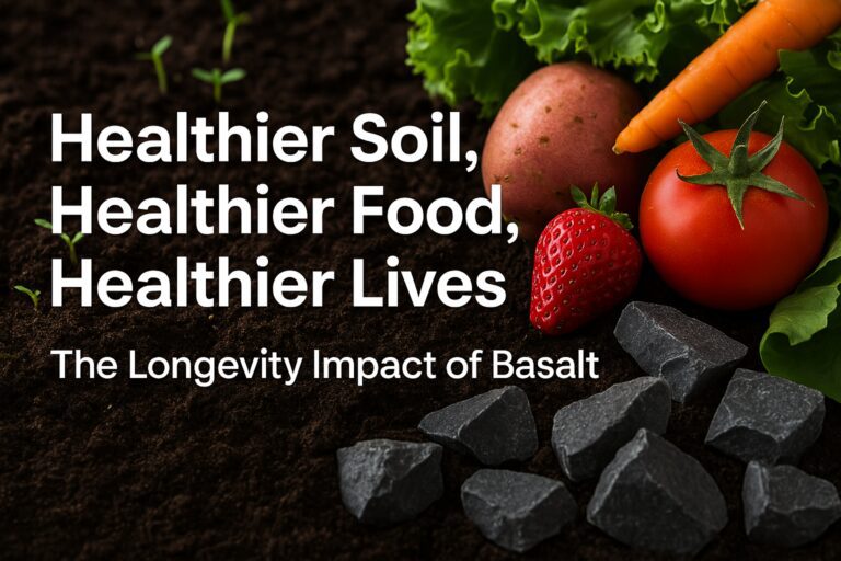 Terra Yield presents basalt flour for longevity