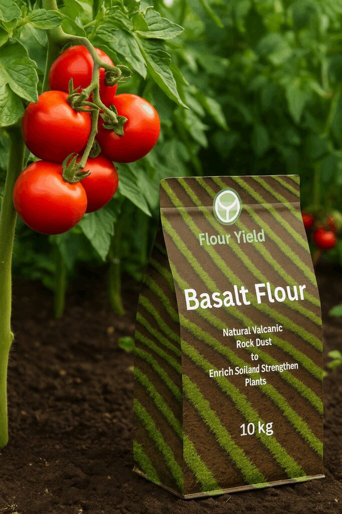 Flour Yield presents its Flour Yield basalt flour package