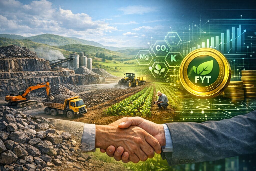 Flour Yield Token for Balkan Basalt and a green future